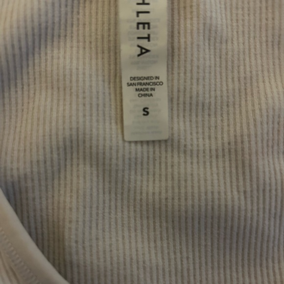 Athleta Aurora Seamless Crop Rib Tank - Picture 3 of 5